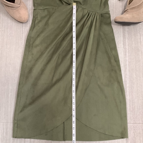 Kensie green suede pullover dress - Picture 8 of 13